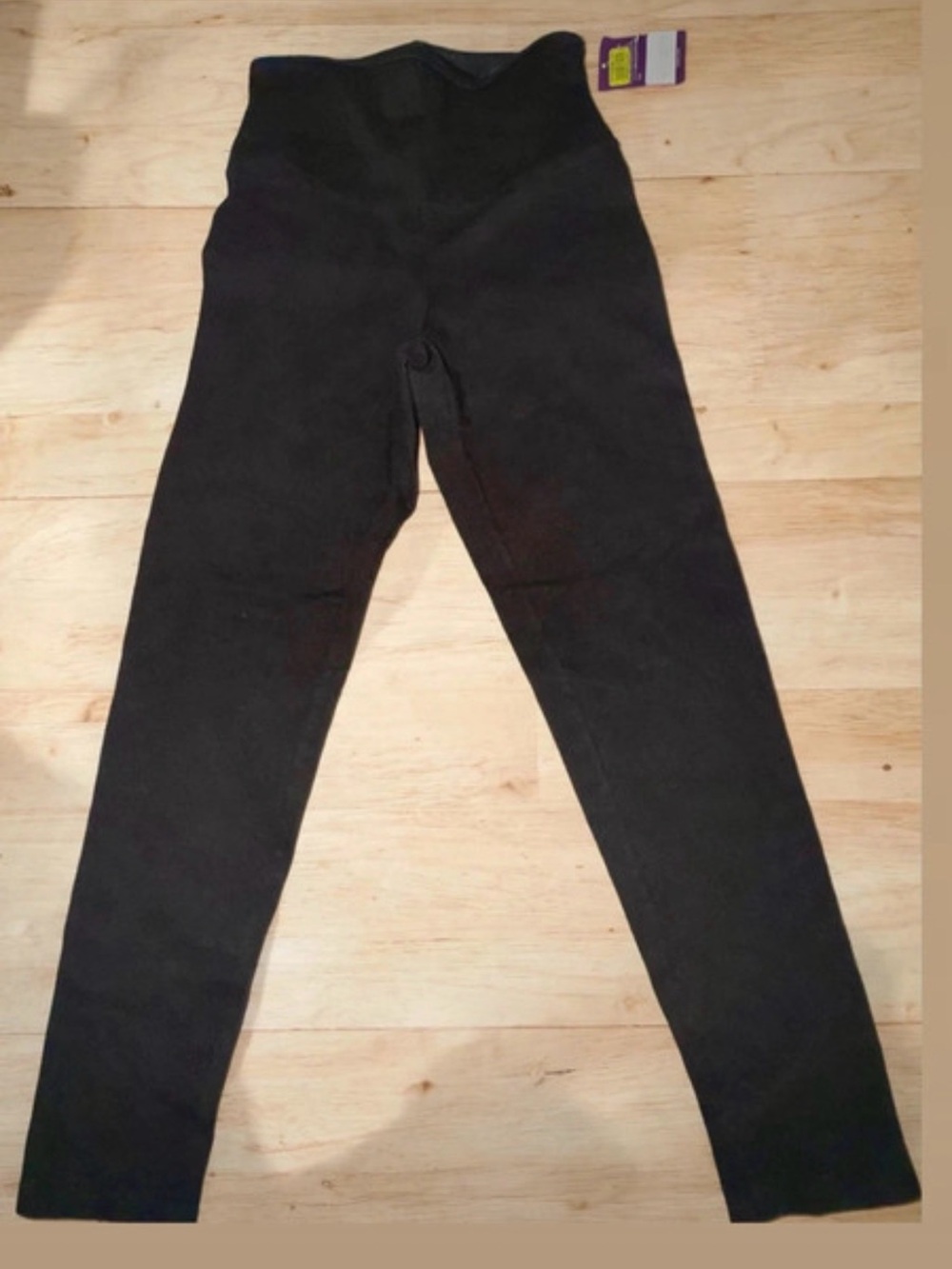 Yummie Black Stretch Leggings Med